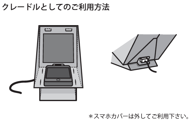 クレードルとしてのご利用イメージ